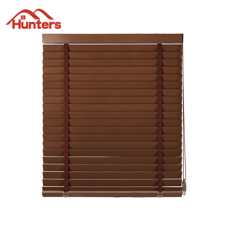 3 inch wood blinds Manual & motorized wood blinds in Base wood &  Paulownia wood blinds supplier Made in China